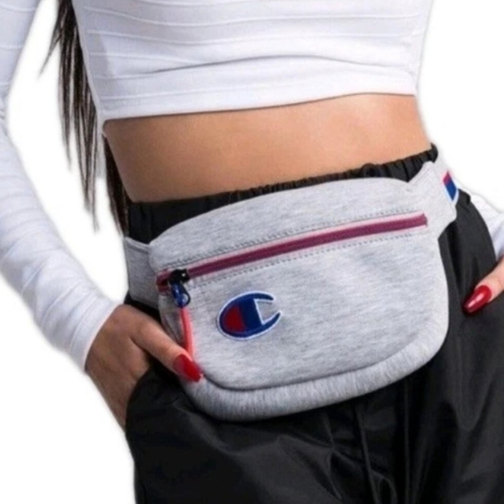 NWT Champion Light Grey Attribute Waistpack Unisex Fannypack